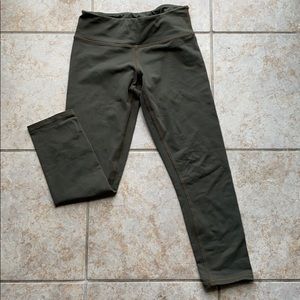 Rogue army green workout leggings